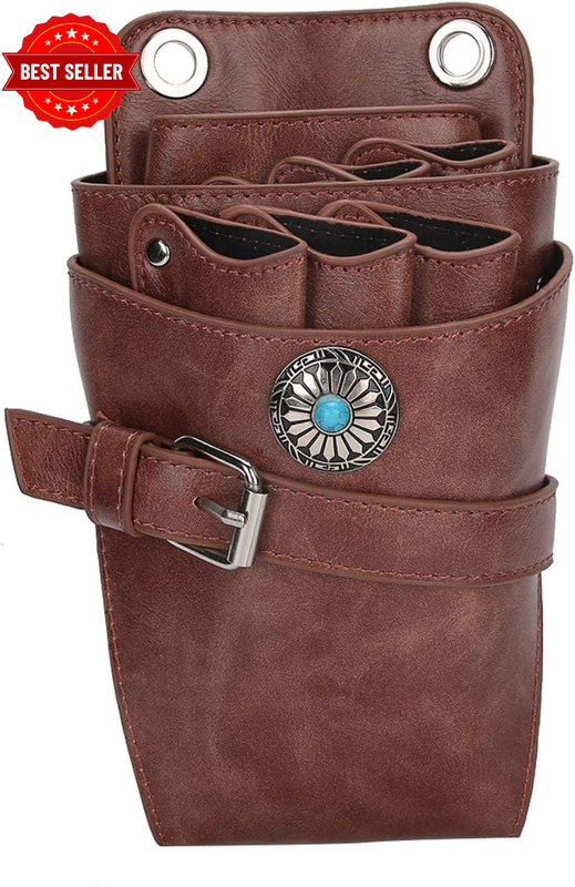 Super Nice Barber Scissor Pouch Holster Scissor Pouch Holster with Belt Large Ca