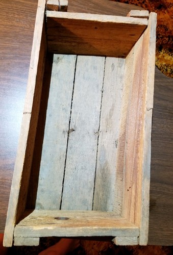 Antique Schatz Beer  Rare Wooden Beer Crate old