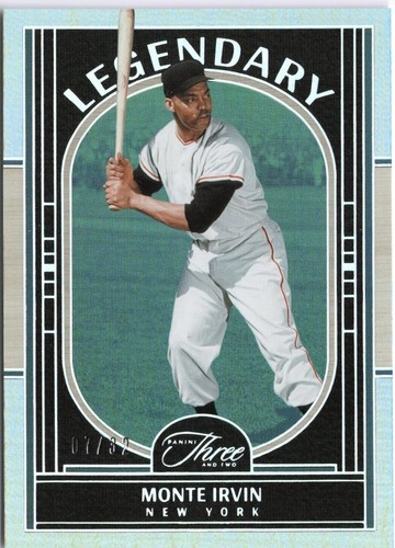 2024 Panini Three and Two - Monte Irvin #1