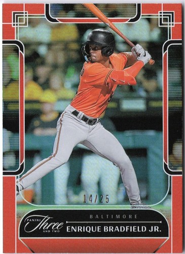 2024 Panini Three and Two - Enrique Bradfield #39