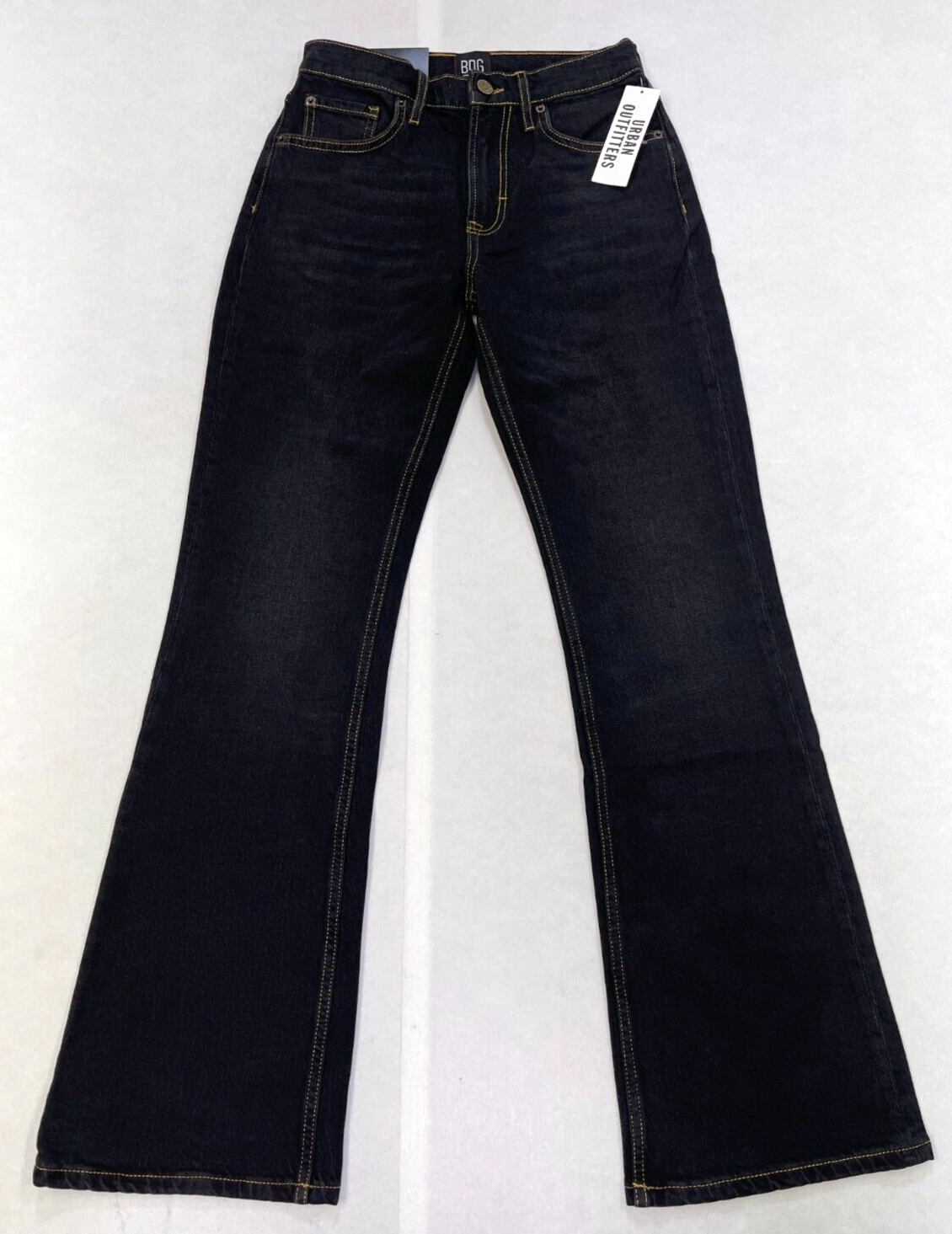 ●ESC STUDIO● attractive bootcut jeans (black) unisex BDG Urban Outfitters Womens Black 5 Pocket 90's Bootcut