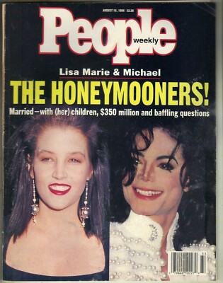 People Weekly Magazine August 15 1994 Michael Jackson Lisa