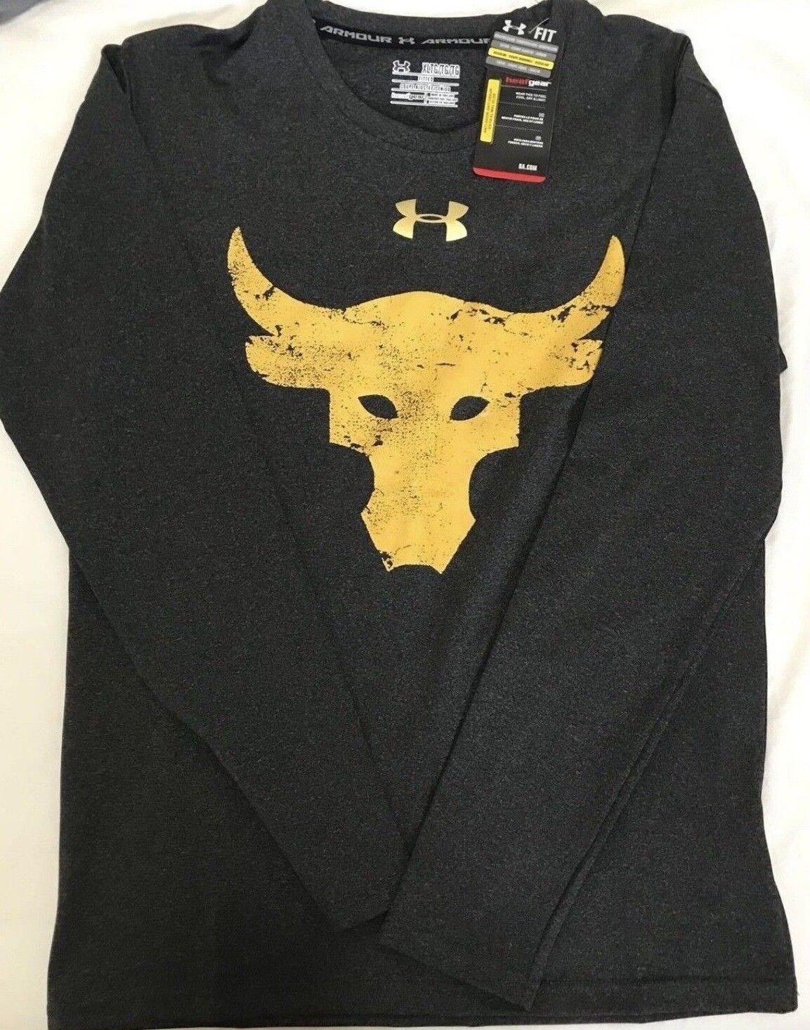 Under Armour Men/'s Hear-Gear Long Sleeve Compression Winter Running New Rock