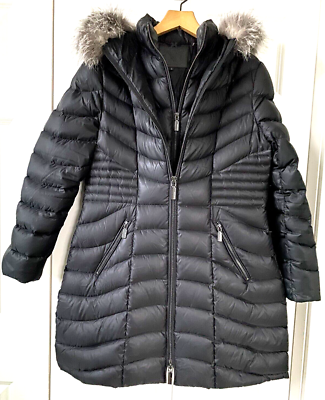 Dawn levy quilted hotsell a line coat