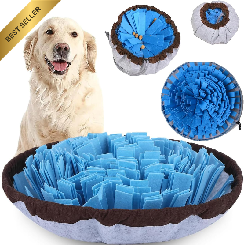 Adjustable Snuffle Mat for Dogs – Interactive Mental Stimulation Puzzle Toy for