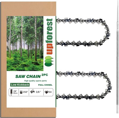 24'' Chainsaw Chain 3/8''.050'' 84 DL Fits EFCO 156,165,181,956,962,MT 6500,MT 7200