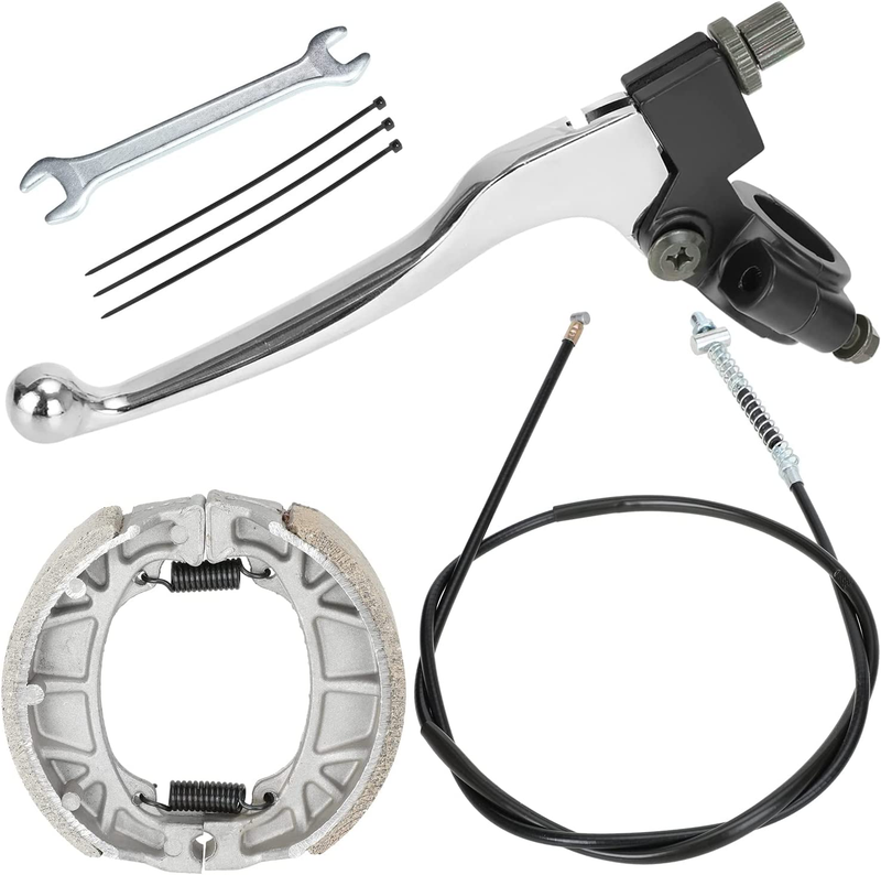 Mini Bike Brake Lever Handle 67 Inch Drum Brake Cable Assembly Kit for 196Cc 200
