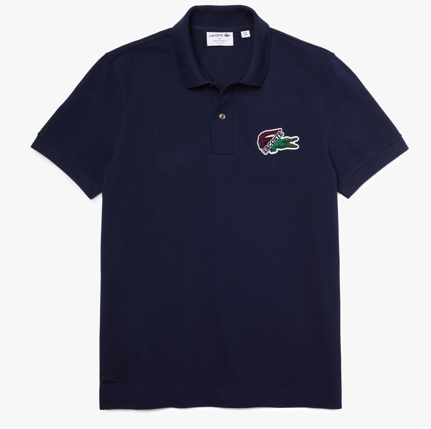 Tシャツ・カットソー LACOSTE Woman Polo Shirt Navy PF7839 166 Women's Slim Fit V-Neck Stretch Piqué Polo - Polo Shirts