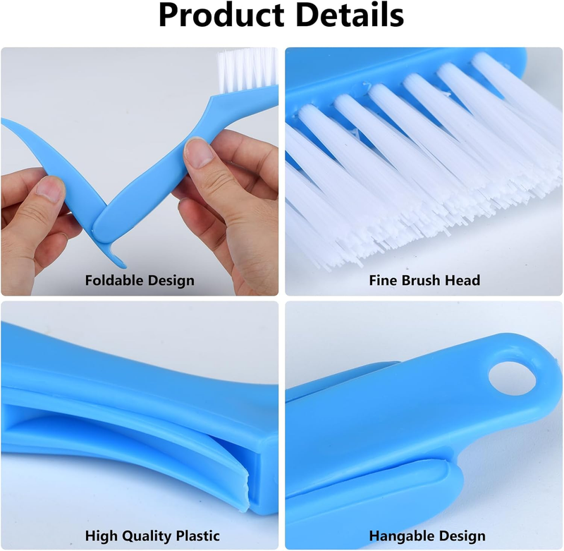 3 Pcs Air Conditioner Condenser Cleaner Kit, Stainless Steel Fin Comb, Coil Brus