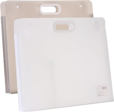 Plastic Art Portfolio Folder with Handles17 X 14 Inches Large Waterproof Artwork