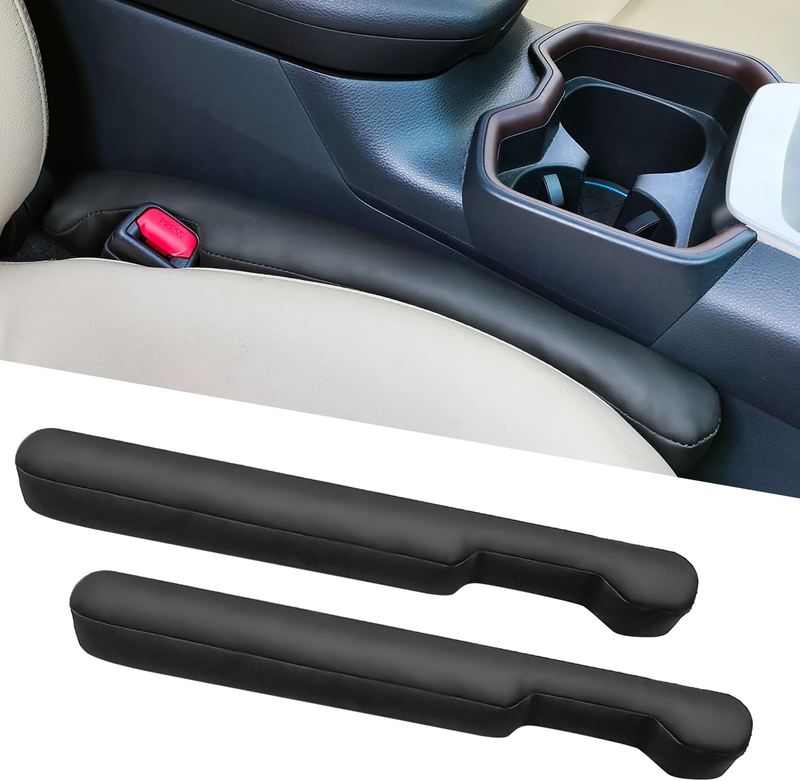 Car Seat Gap Filler Universal Leather Console Organizer Truck SUV Auto Interior
