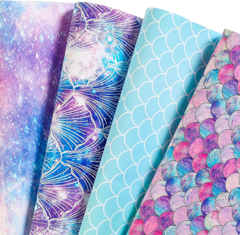 For Girls Boys Kids Baby Shower Women Mermaid Sc