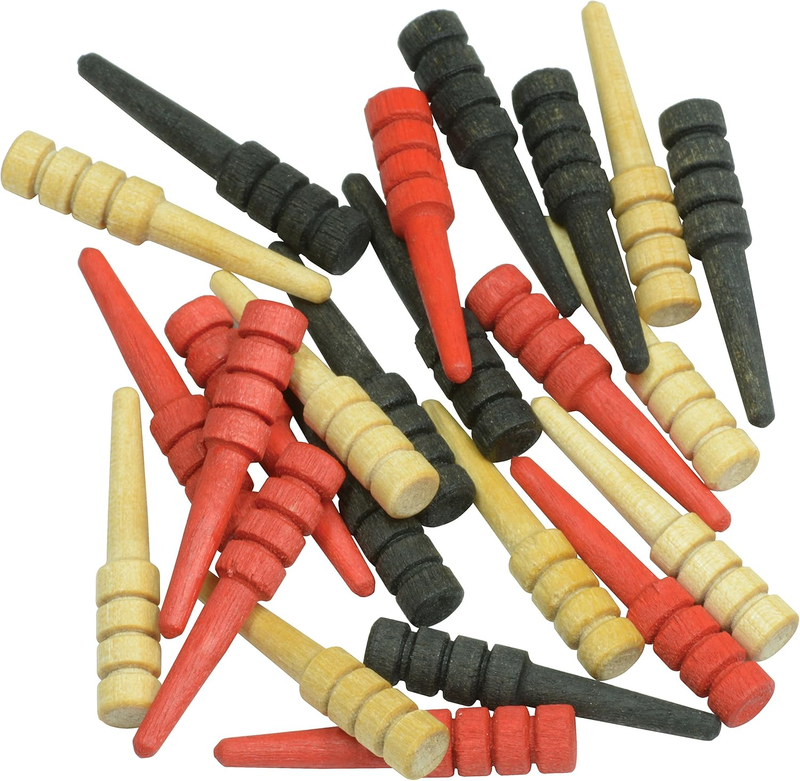 24-Piece Spare Cribbage Pegs & Instructions