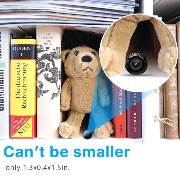 1080P Mini Spy Camera WiFi HD Hidden IP Night Vision Camcorder Home Security Cam - Image 79