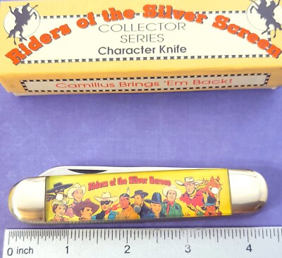 Camillus Knife Made In New York USA Riders Of The Silver Screen Little Beaver