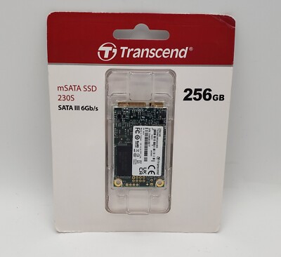 TRANSCEND TS256GMSA230S 256GB mSATA SATAIII 230S Solid State Drive
