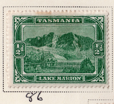 Tasmania  86-93 USED Set  1899-1900
