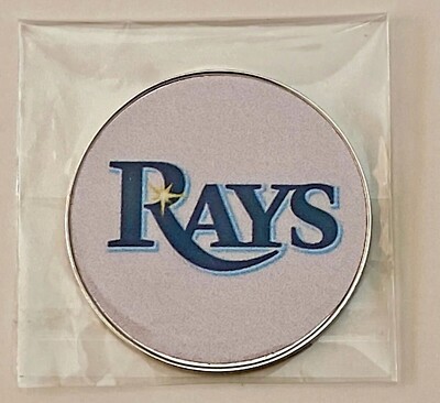 Rays Baseball - MLB - NEW Pro size 32mm Slim - Golf Ball Marker