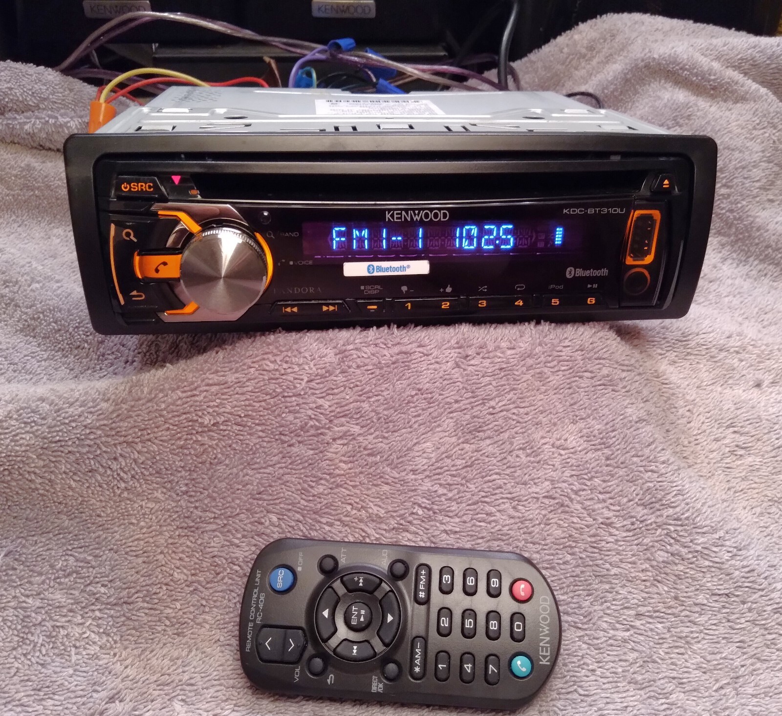 Kenwood KDC-BT310U,CD/MP3/USB, Bluetooth Receiver | eBay