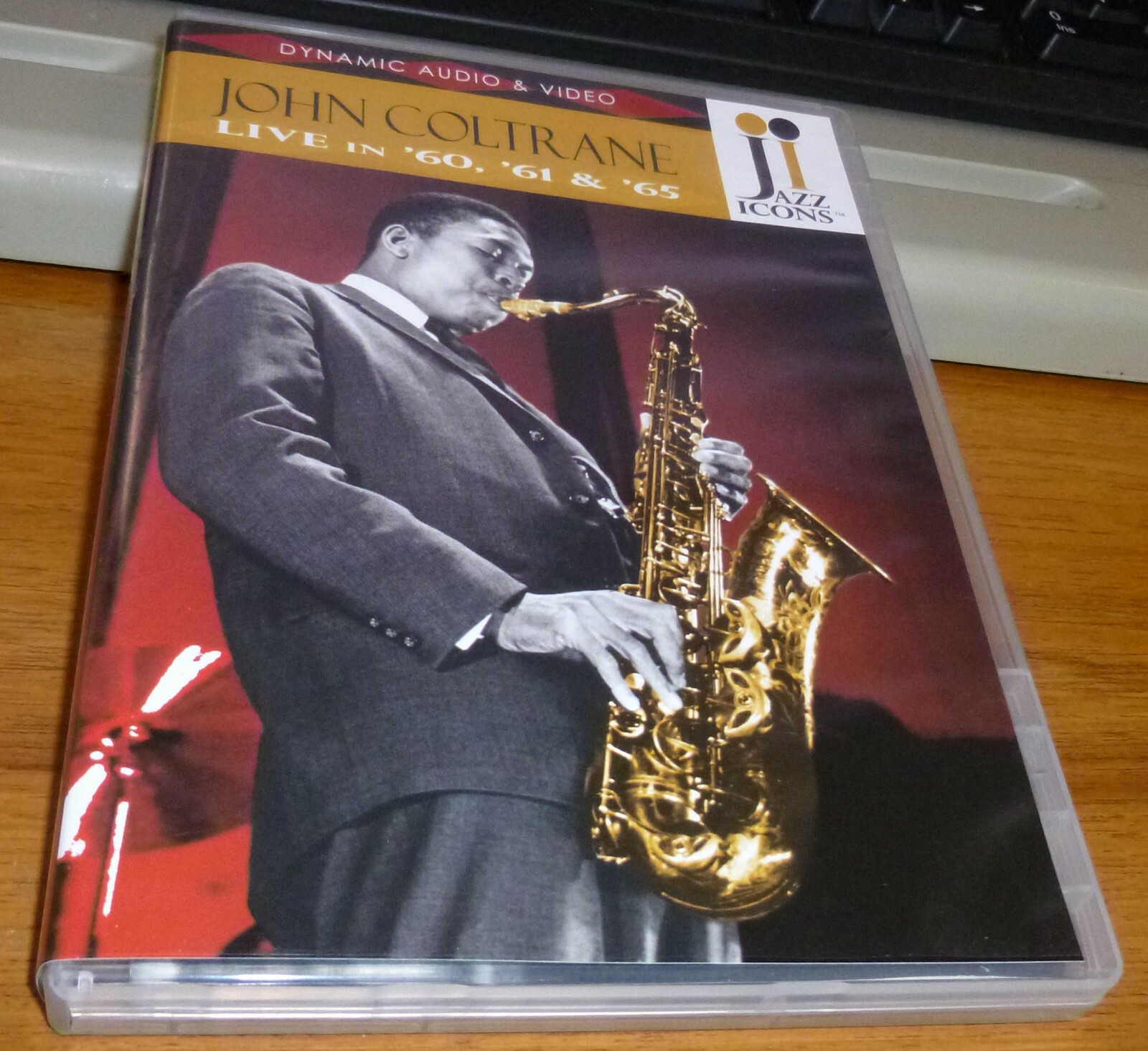 ミュージック DVD jazz icons John Coltrane John Coltrane - Jazz Icons - John Coltrane - Live In