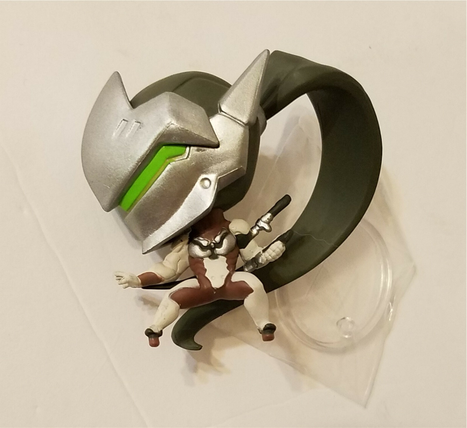 Blizzard Overwatch CBD Cute But Deadly 3 Figure Genji Lot Carbon Fiber & Nihon