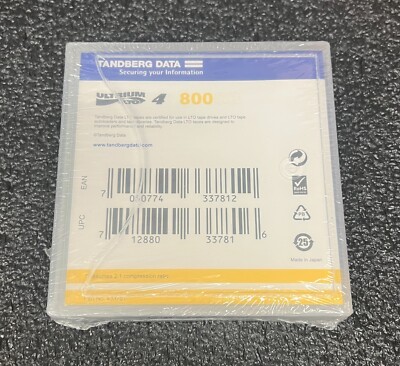 Tandberg Data LTO utirum 4 DATA Cartridge 800GB (433781)