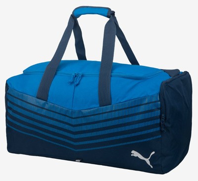 puma gym bag silver