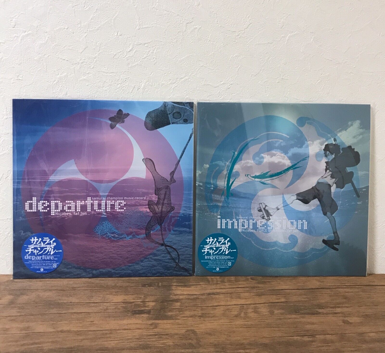 Samurai Champloo Music Record Nujabes Departure & impression Set Of 2 Vinyl | eBay Samurai Champloo Music Record Nujabes Departure & impression Set Of 2 Vinyl | eBay