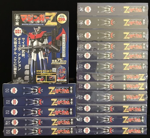 Mazinger Z Vol.001-018 Hachette Weekly Iron Castle Model