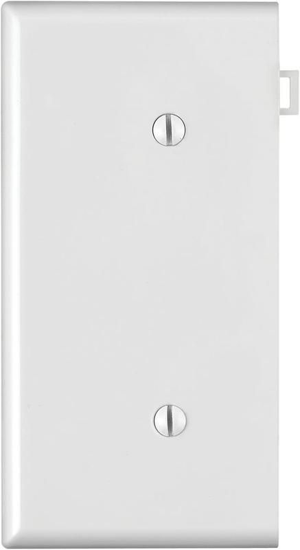 1Pck 1Gang White Nylon Single PSE14-W 905-Pse14-00W Blank Se