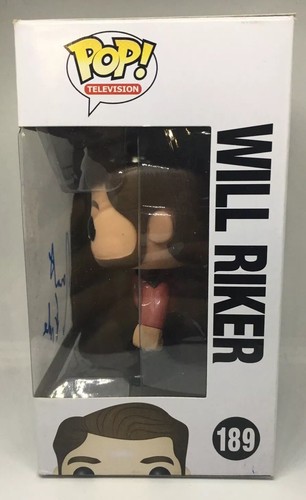 Jonathan Frakes Signed Funko Pop! Star Trek Will Riker #189 - w/ EXACT PROOF NG2