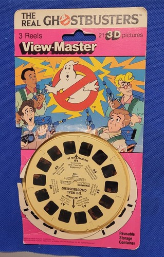ビューマスター ゴーストバスターズ 3D View master The Real Ghostbusters Cartoon TV Show view-master Reels 3