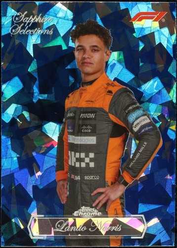 2023 Topps Chrome Sapphire Edition Formula 1 - Lando Norris #SS-8