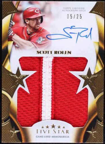 2023 Topps Five Star - Scott Rolen #FSJP-SR
