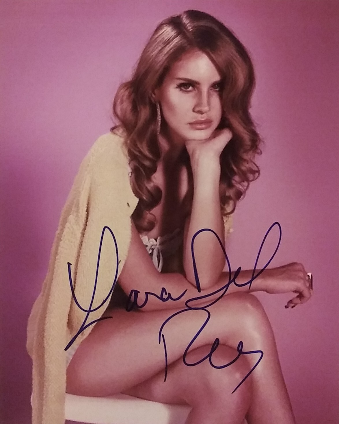 Lana Del Rey 直筆サイン Lana Del Rey Signed Autograph Album Vinyl Record LP Ocean