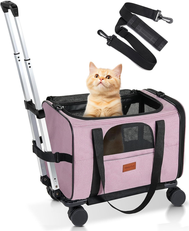 With Wheels Airline Approved, Pet Dog Carrier With Wheels Fo