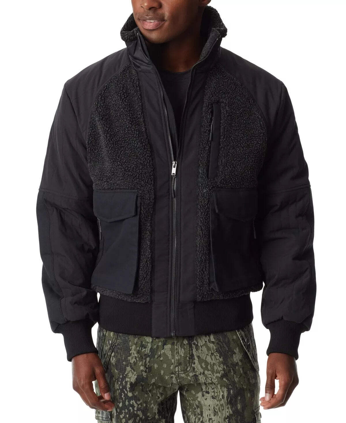 subculture TWO－TONE CLOTH JACKET SIZE2 TWO－TONE CLOTH JACKET / BLACK×WHITE – SC WEB STORE