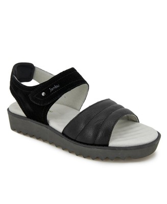 Jambu Women's Suede Open Toe Sport Sandals US 9.5
