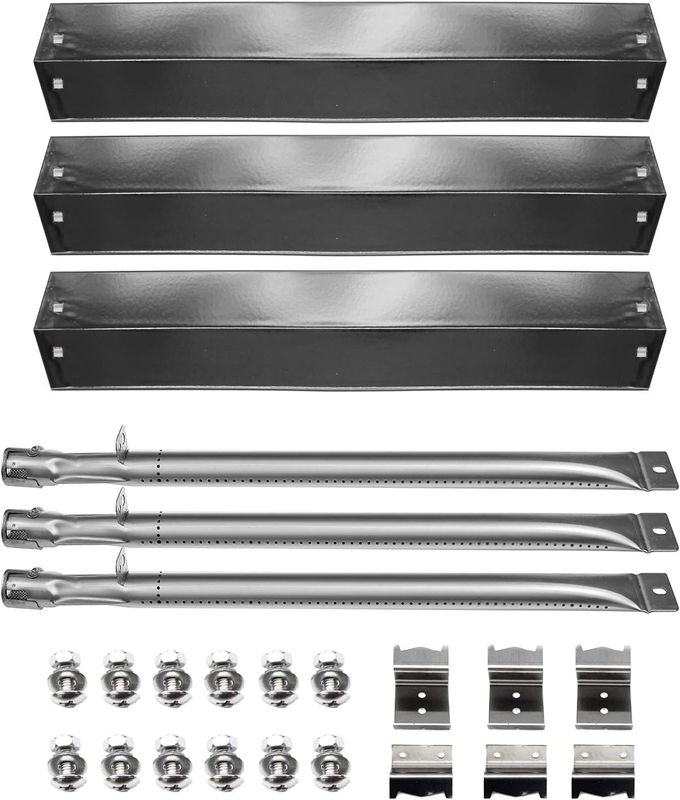 Grill Replacement Parts, Burners, Hanger Brackets, Heat Plates for Char Griller