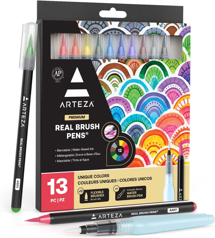 With Flexible Brush Tips, Professional