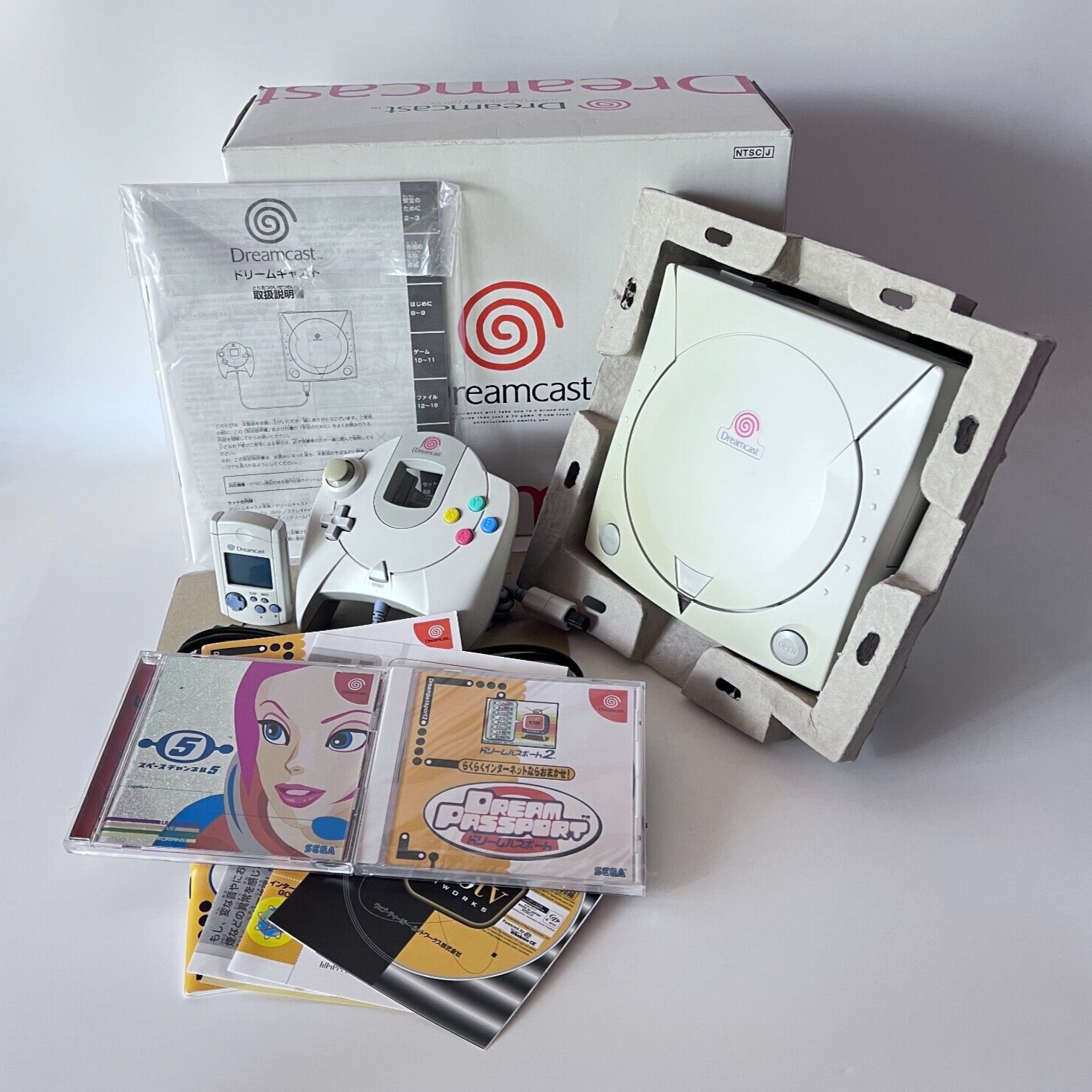 Nintendo Switch SEGA HKT-5000 R7 SEGA Dreamcast R7 Limited Black Console set (HKT-3000),Pad