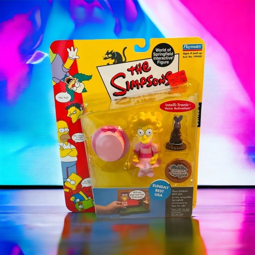 NEW Playmates The Simpsons SUNDAY BEST LISA Figure World of