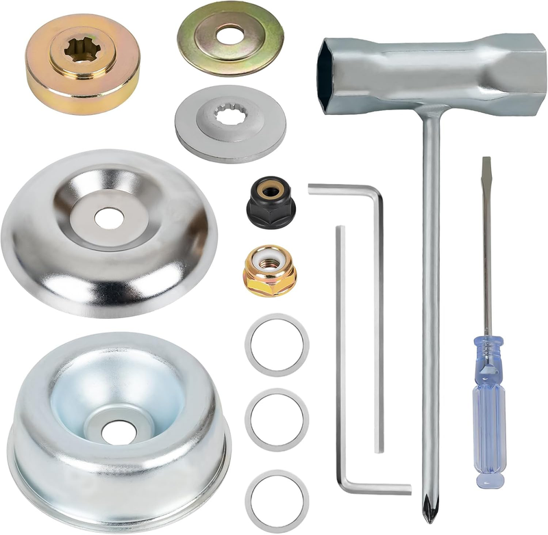 Blade Adapter Kit for Stihl String Trimmer Brush Cutter Straight Shaft