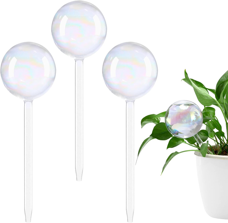 Joycabin Glass Plant Watering Globes, 200 ML Colorful Plant Waterer, Self Wateri
