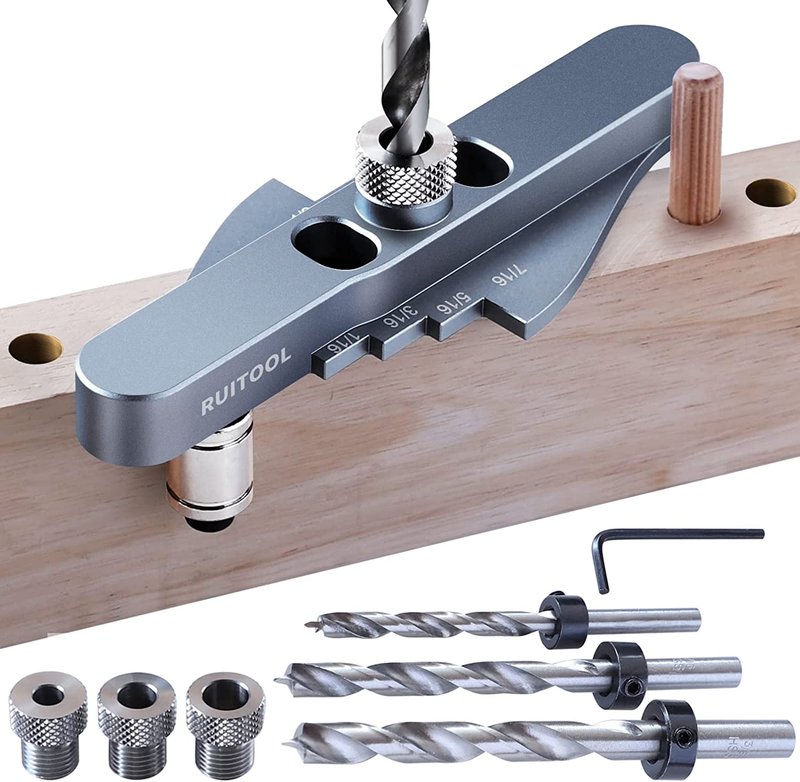 Dowel Jig Kit, Self-Centering Line Scriber Woodworking Tools