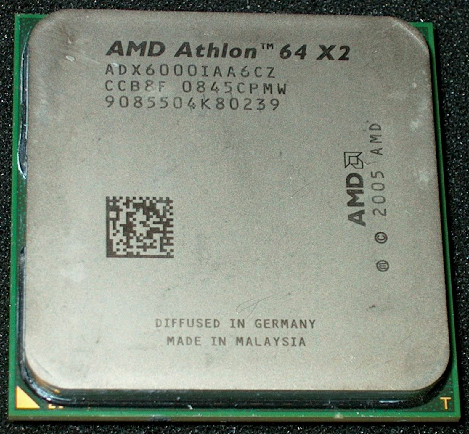 Cpu Amd Athlon 64 X2 6000 Adv6000iaa5do For Sale Online Ebay