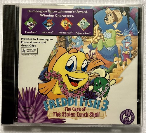 Freddi Fish 3 The Case of The Stolen Conch Shell (Video Game