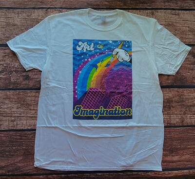 New Figment Art Of Imagination T-Shirt Adult 2XL Great For Festival Epcot
