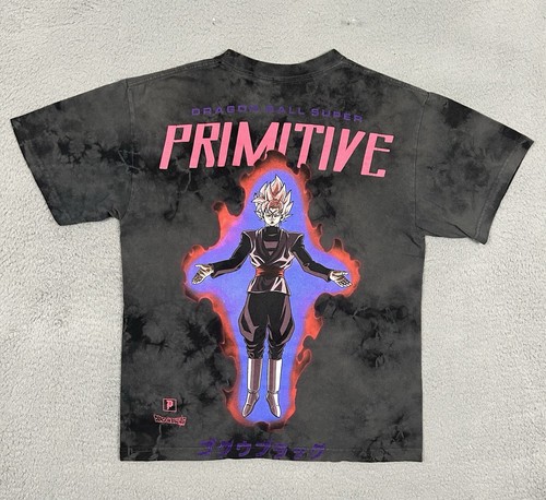 Dragon Ball Z x Primitive Gray Tie Dye Super Goku Toei T