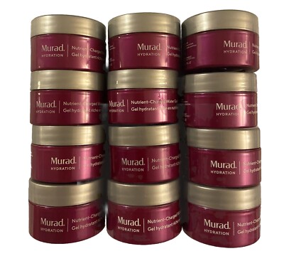 12 MURAD Nutrient Charged Water Gel Age Reform Hydration 0.5oz.ea.= 6 ounces.